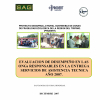 Evaluación de desepeño en las ONGs responsable en la entrega servicios de asistencia técnica 2007